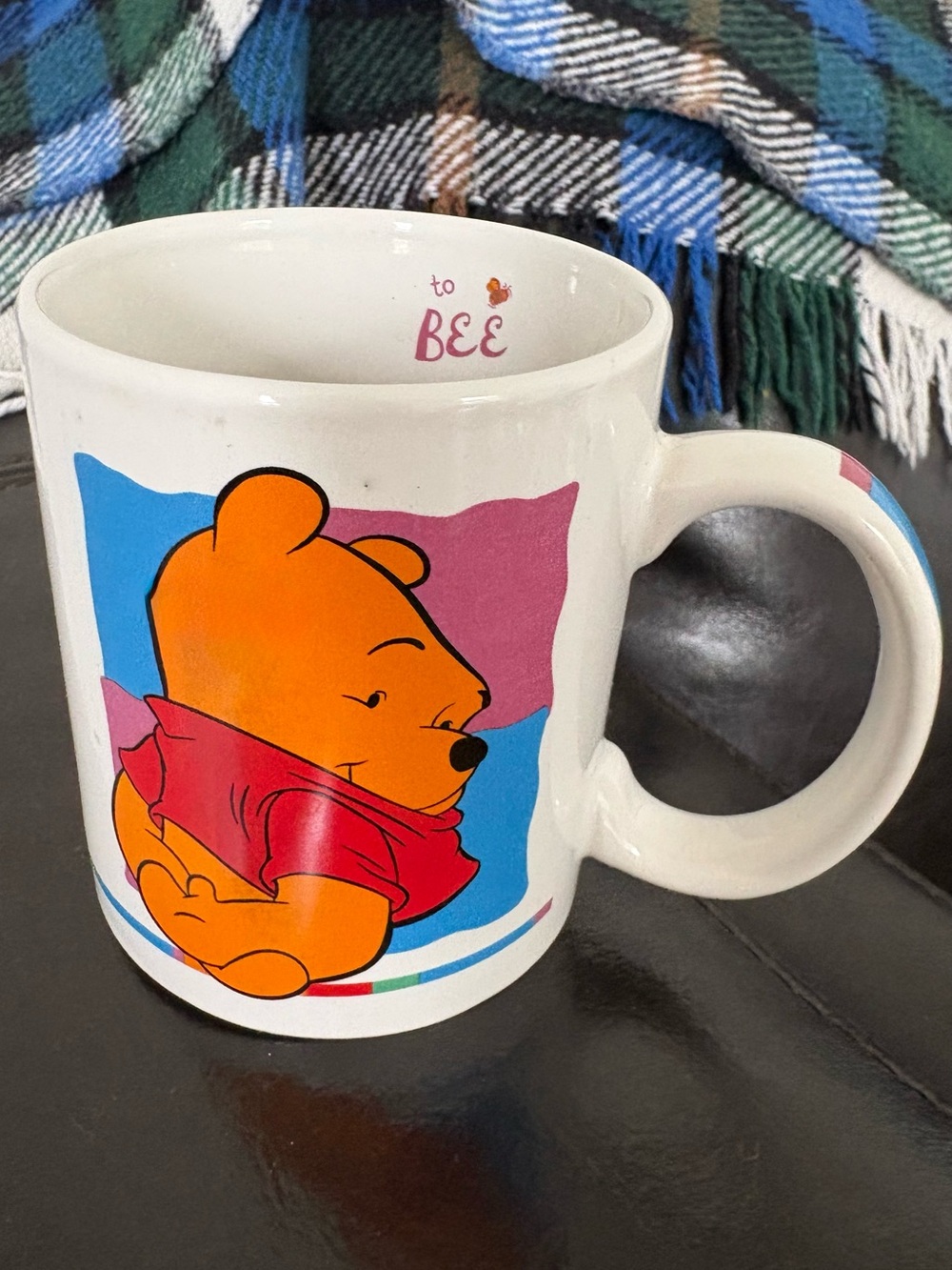 Vintage Disney Winnie the Pooh You Can Bee Anything Mug Piglet Eeyore Tigger